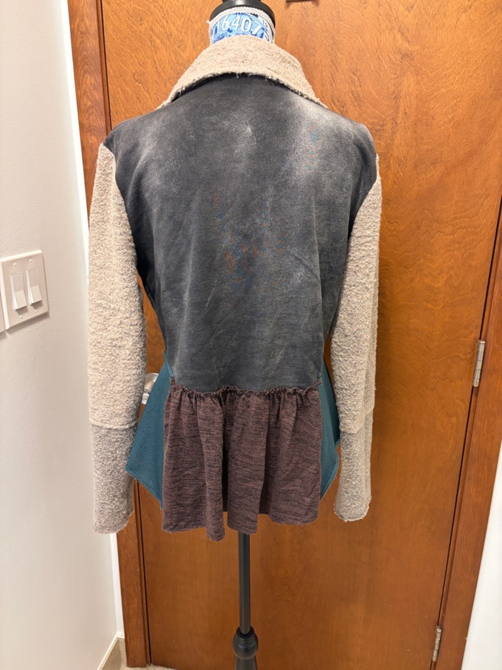 Gimmicks by BKE Womens Colorblock Double-Breasted light jacket size large - Picture 5 of 13
